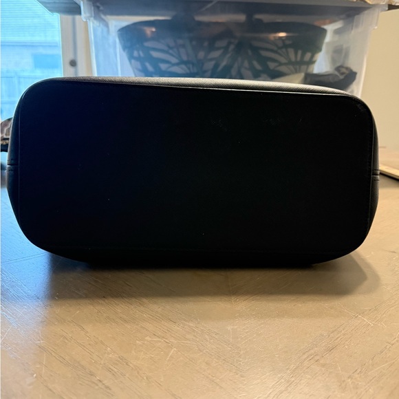 Michael Kors Black Tote with Gold Accents - Picture 8 of 11